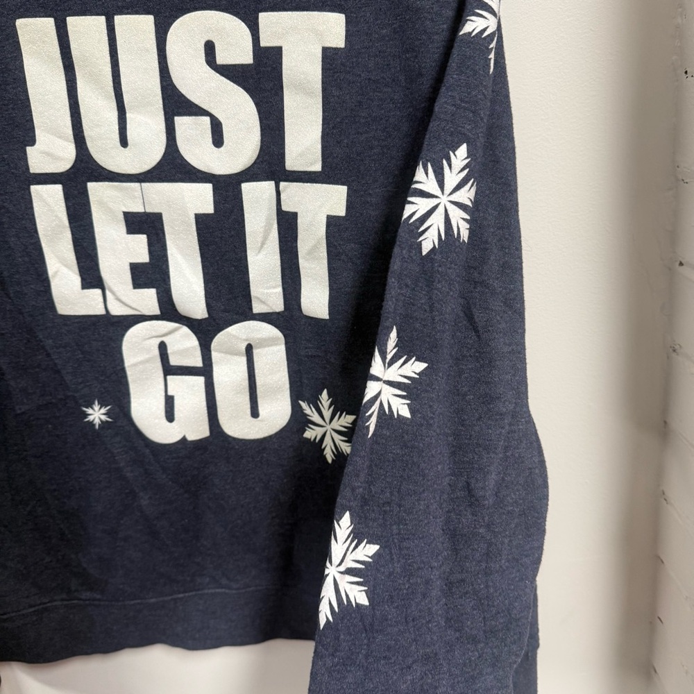 Disney Parks Frozen “Just Let it Go” Sweatshirt - Picture 4 of 13